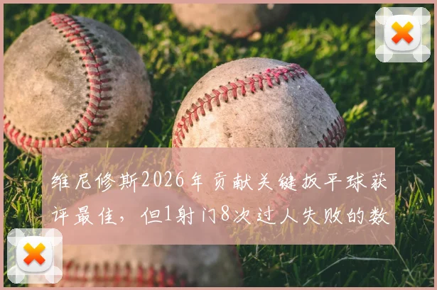 维尼修斯2026年贡献关键扳平球获评最佳,但1射门8次过人失败的数据引发热议